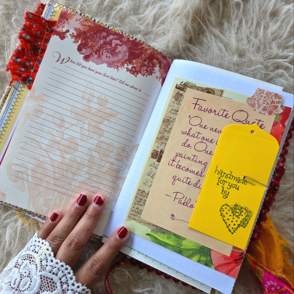 Patchwork Eclectic SUMMER Junk JOURNAL - Picture 7 of 17